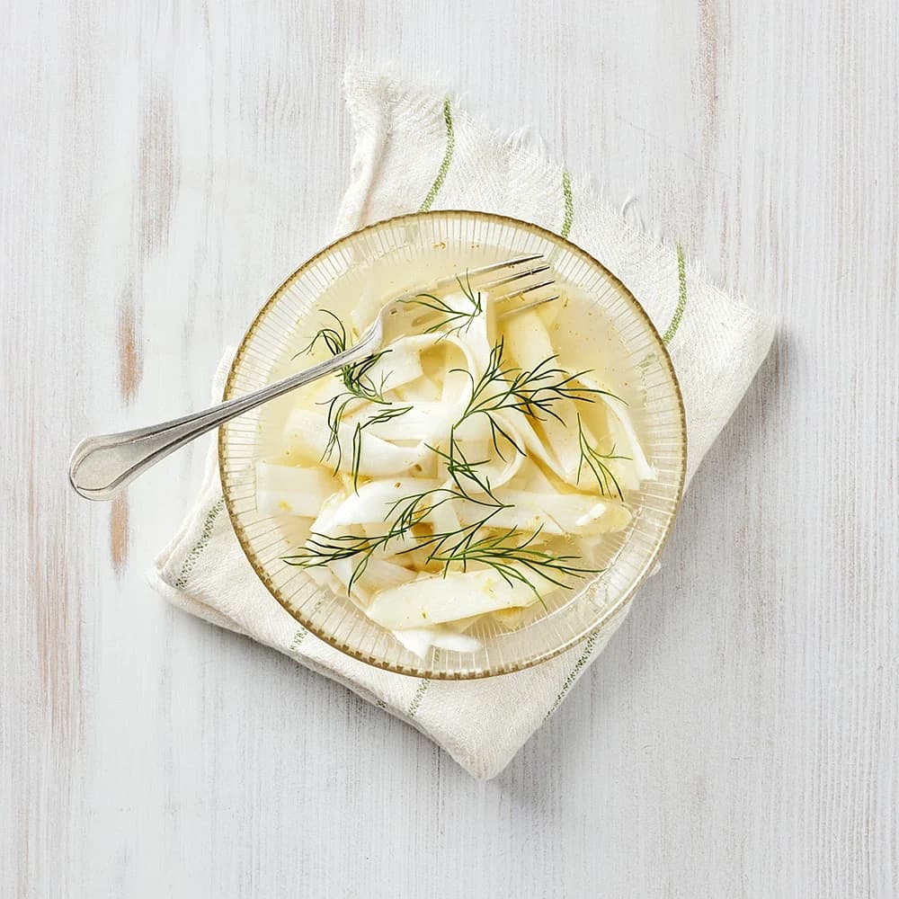 Citronpicklad vit sparris