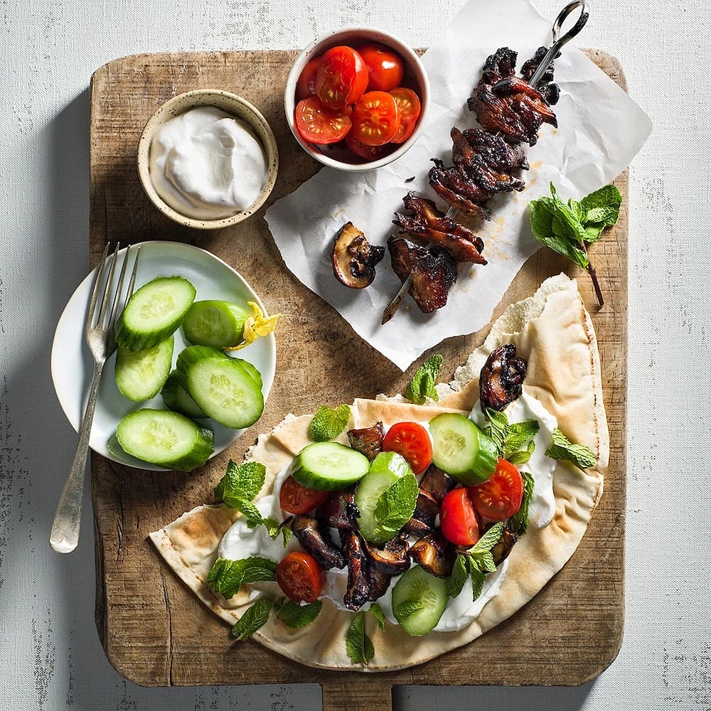 Svamp-shawarma – Vego kebab