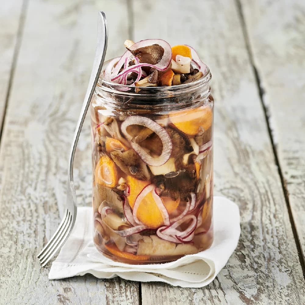 Vegansk sill på ostronskivling