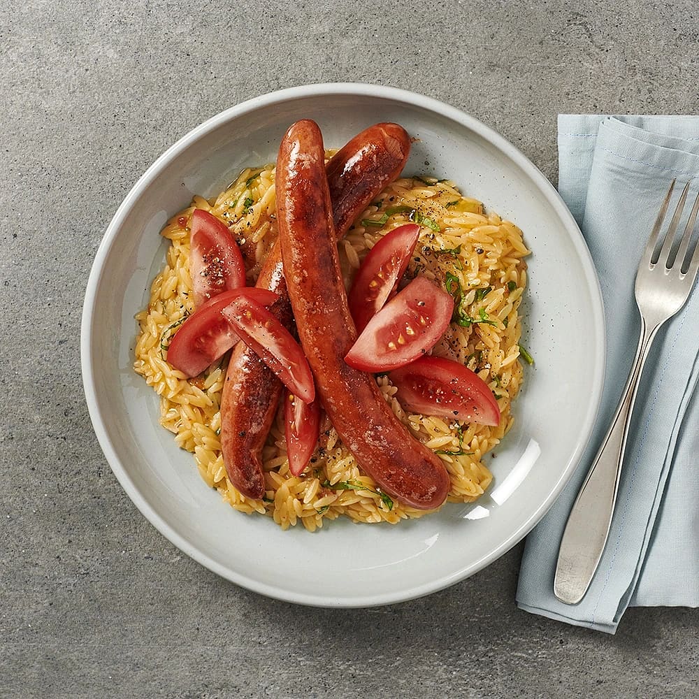 Kycklingkabanoss med risoniotto