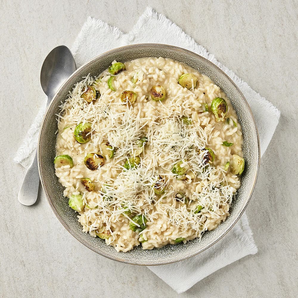 Risotto med brysselkål