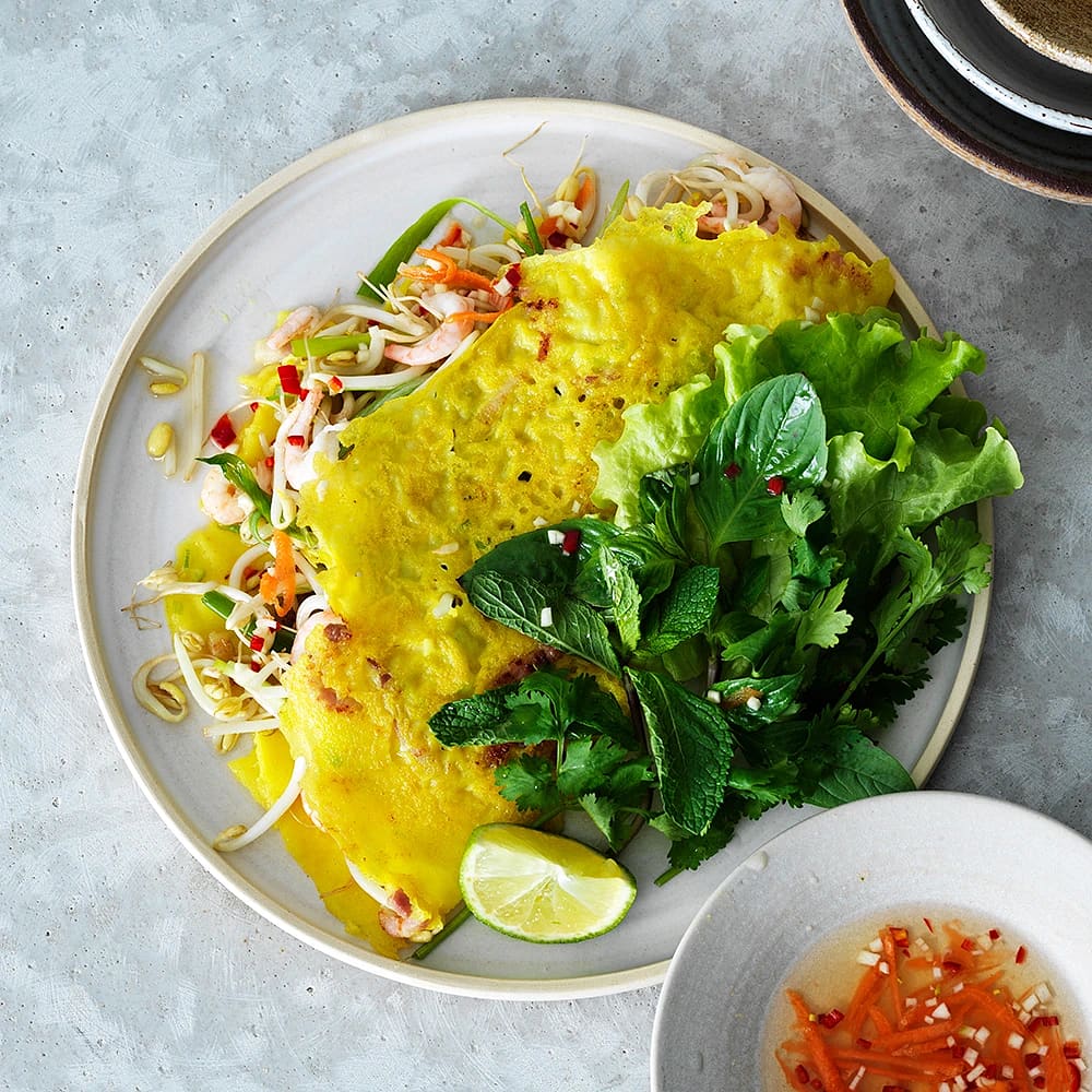 Banh xeo – Vietnamesiska pannkakor