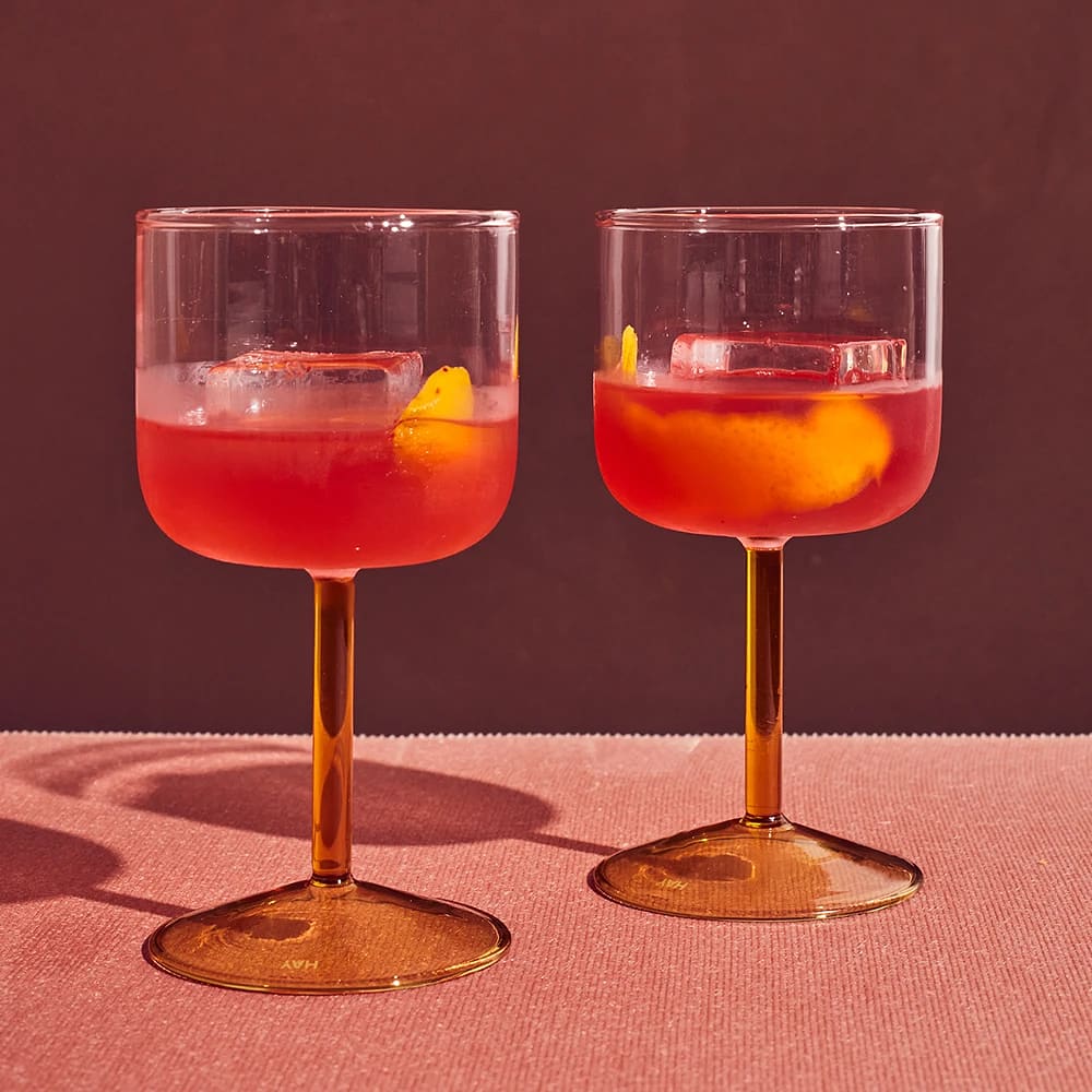 Alkoholfri negroni med lingon