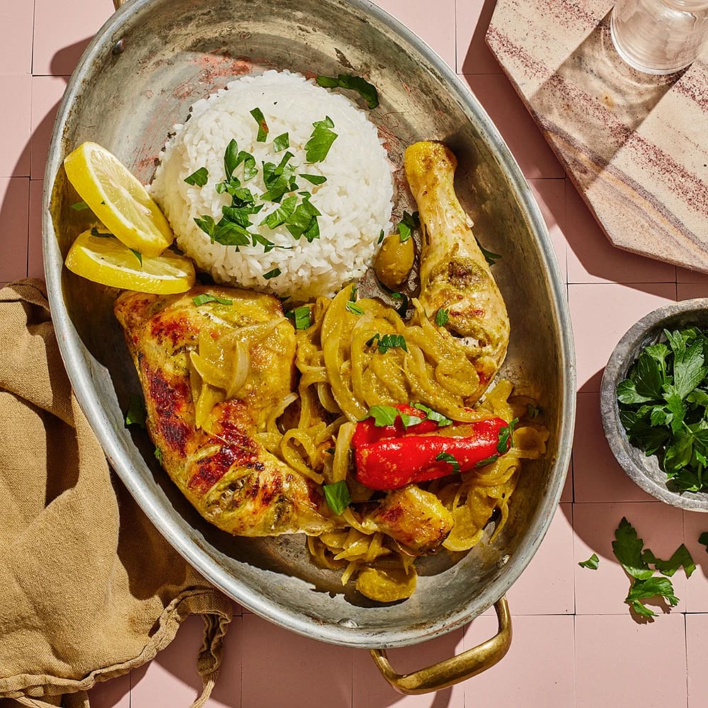 Poulet yassa – Kryddig kyckling från Senegal