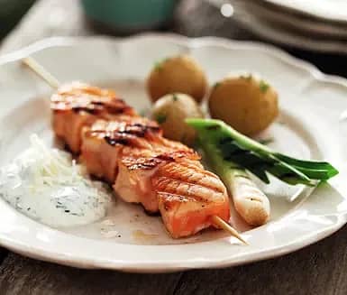 Laxspett med gravad lax