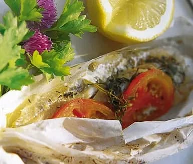 Fiskfilé i kapprock