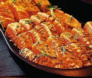 Lättgravad rosmarinlax