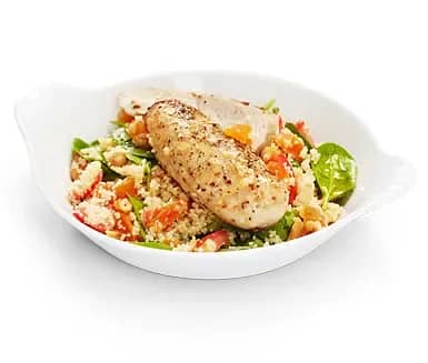 Kyckling med couscous, aprikoser och cashewnötter
