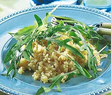 Risotto med ruccola