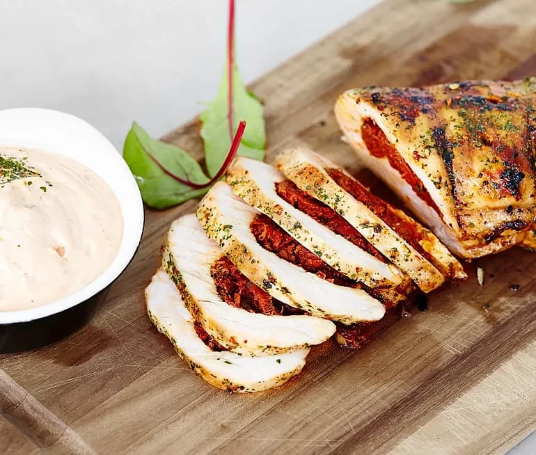 Kalkonrulle med chipotlemajjo