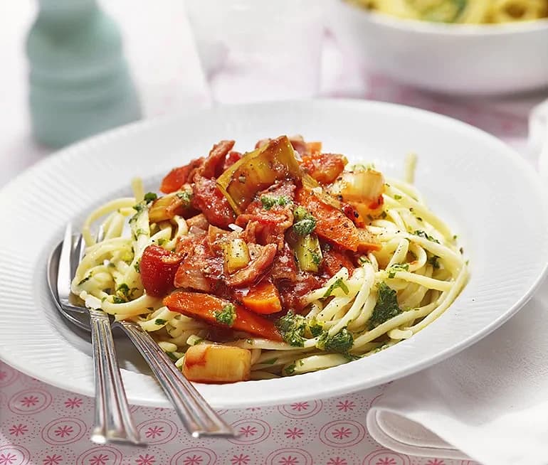 Siciliansk pasta med gremoulata