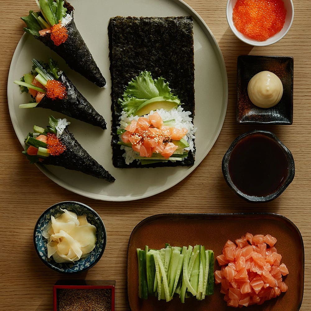 Temaki sushi – sushistrutar