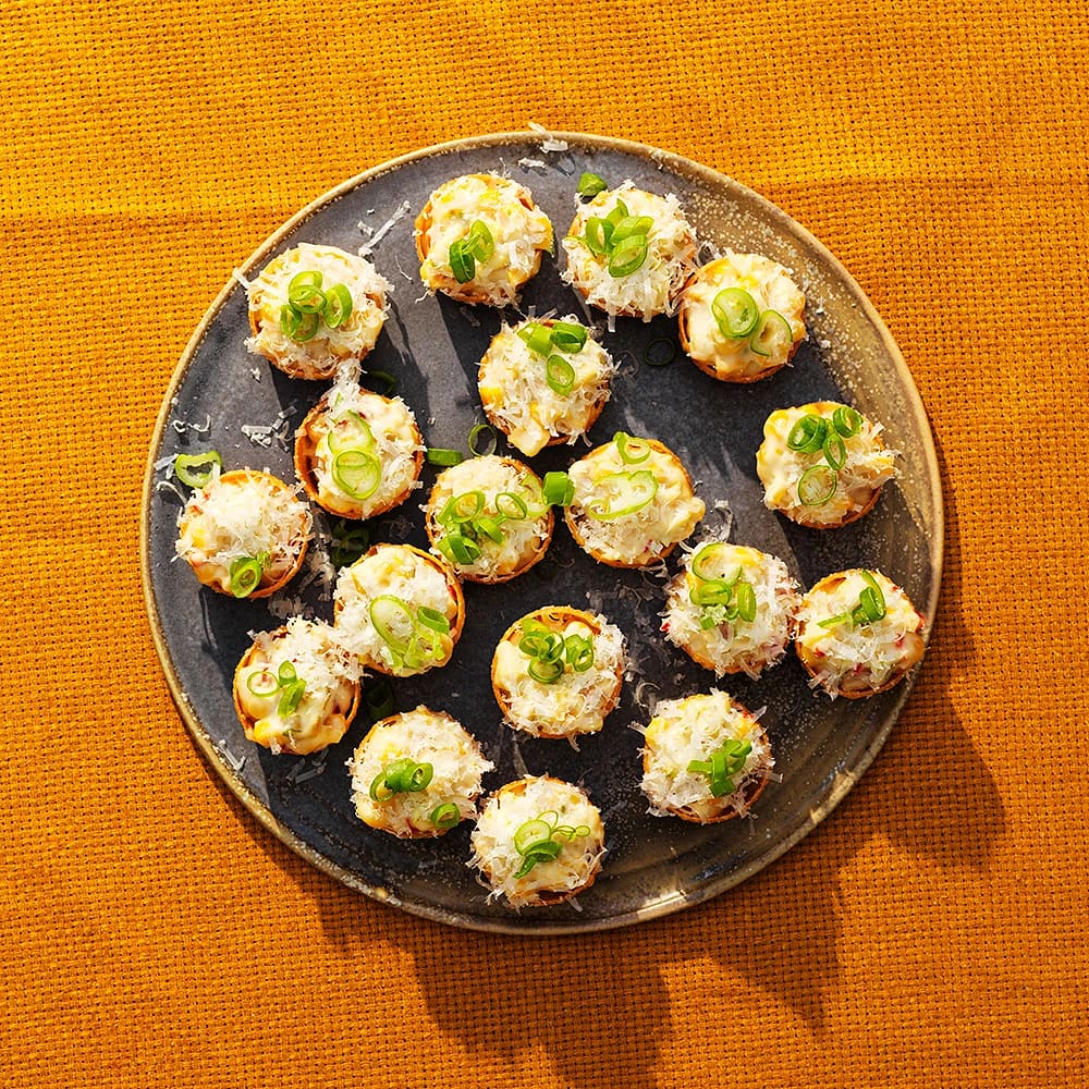 Krustader Elotes (Krustader med rostad majs)