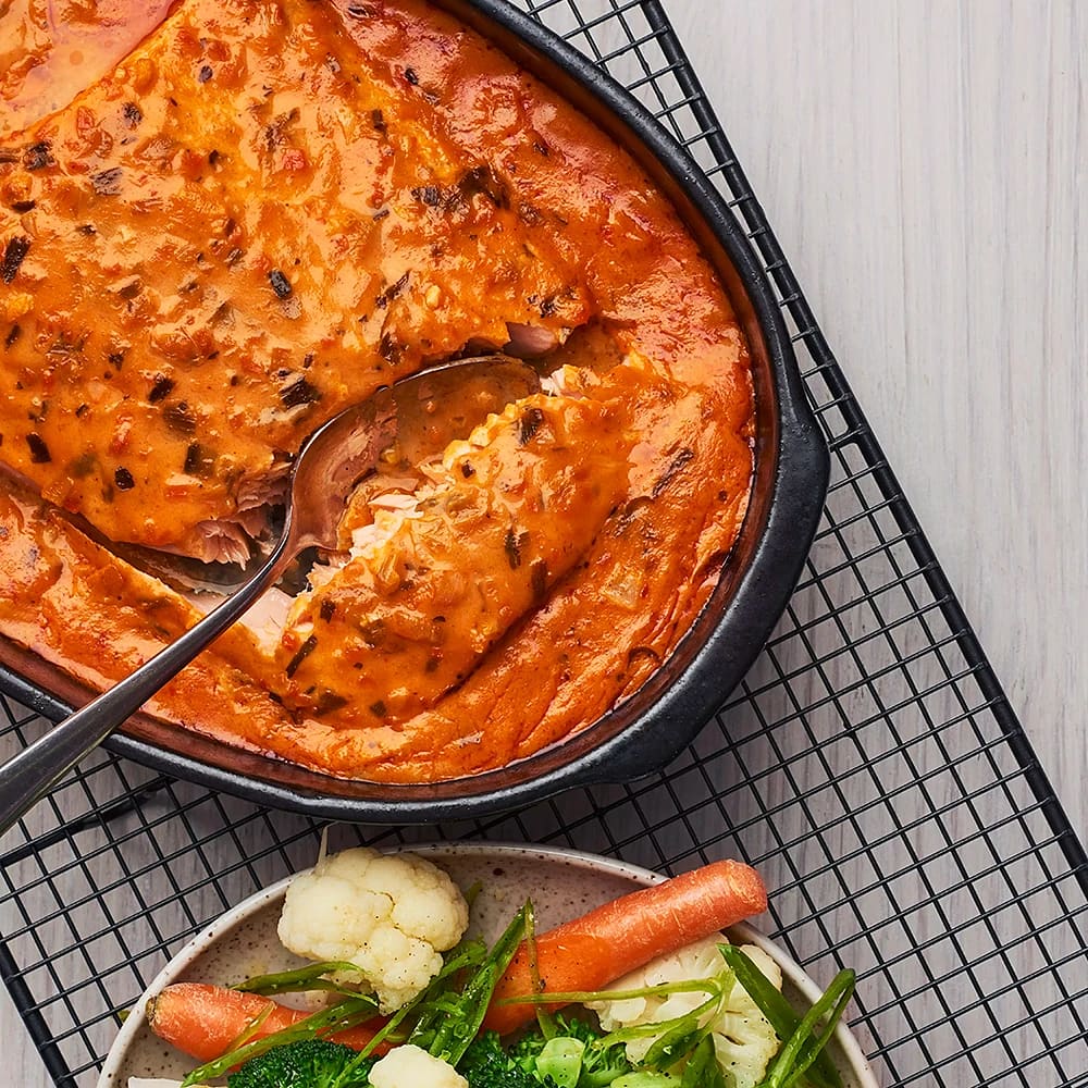 Ugnslax med thailändska smaker