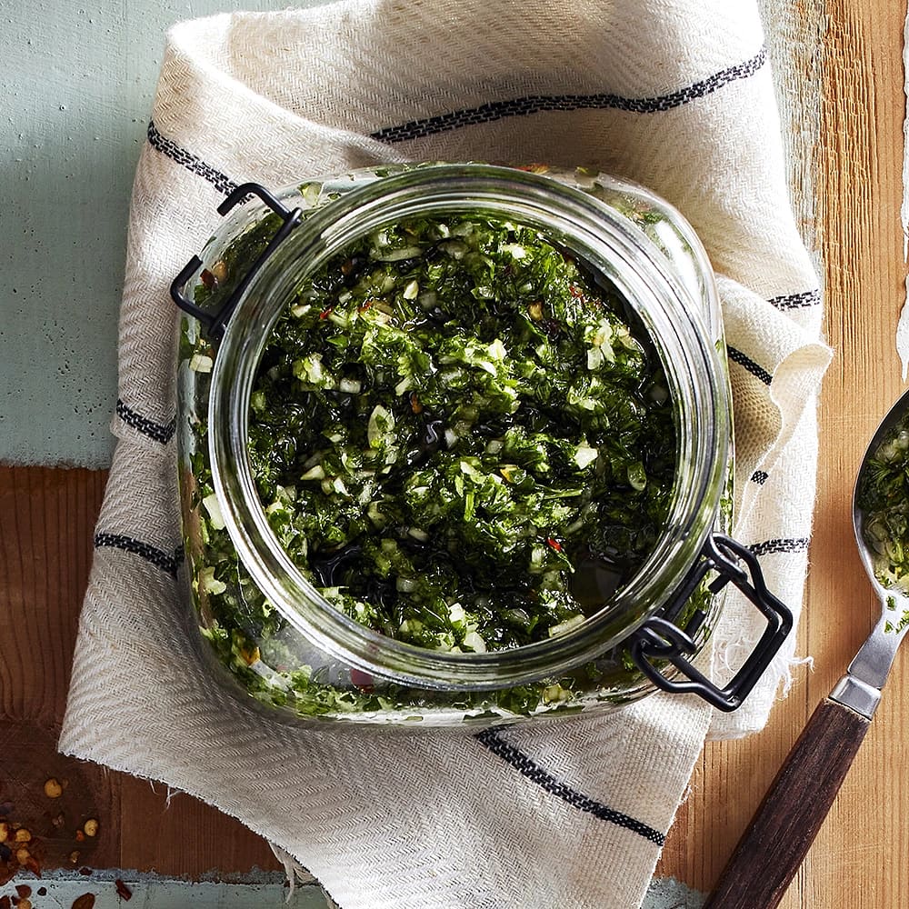 Chimichurri med ramslök