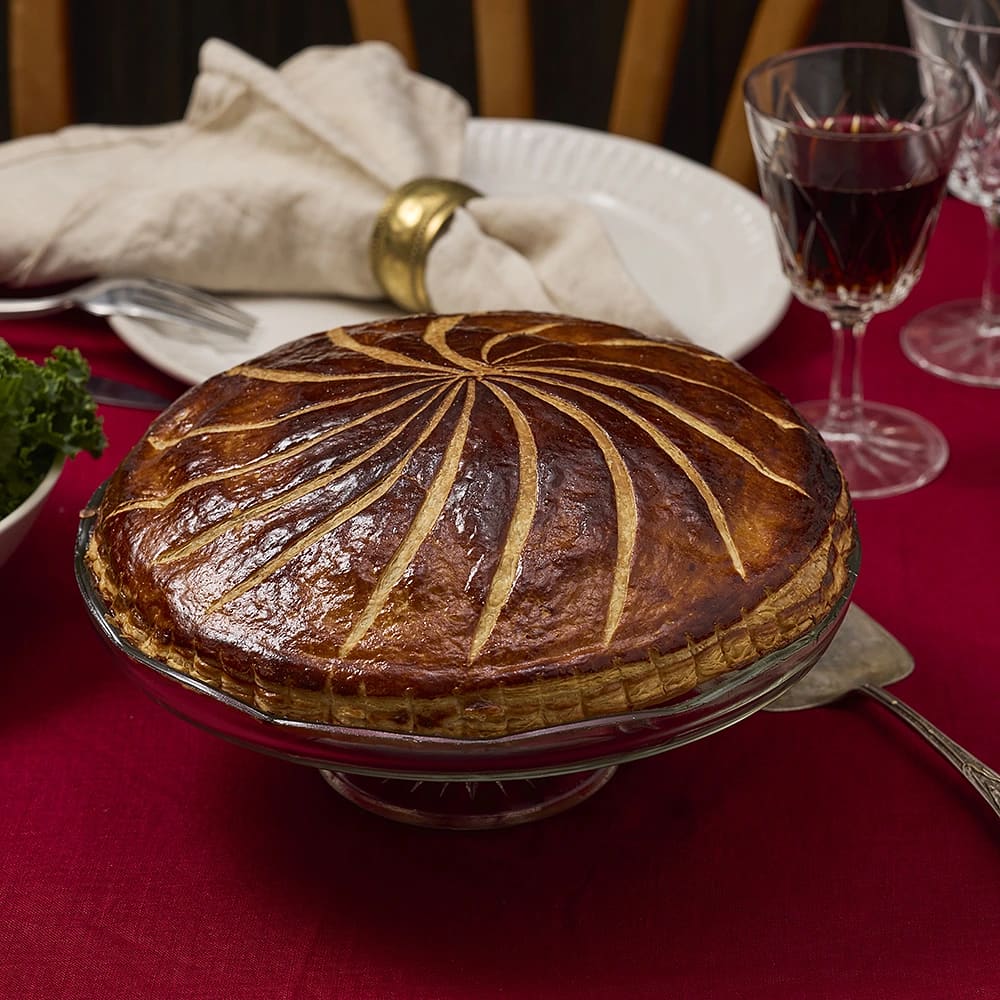 Galette med jordärtskocka och ricotta