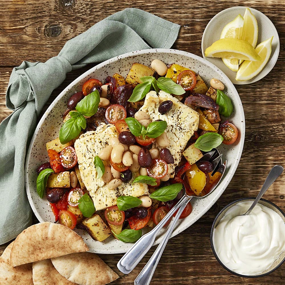 Grekisk vegopytt i långpanna