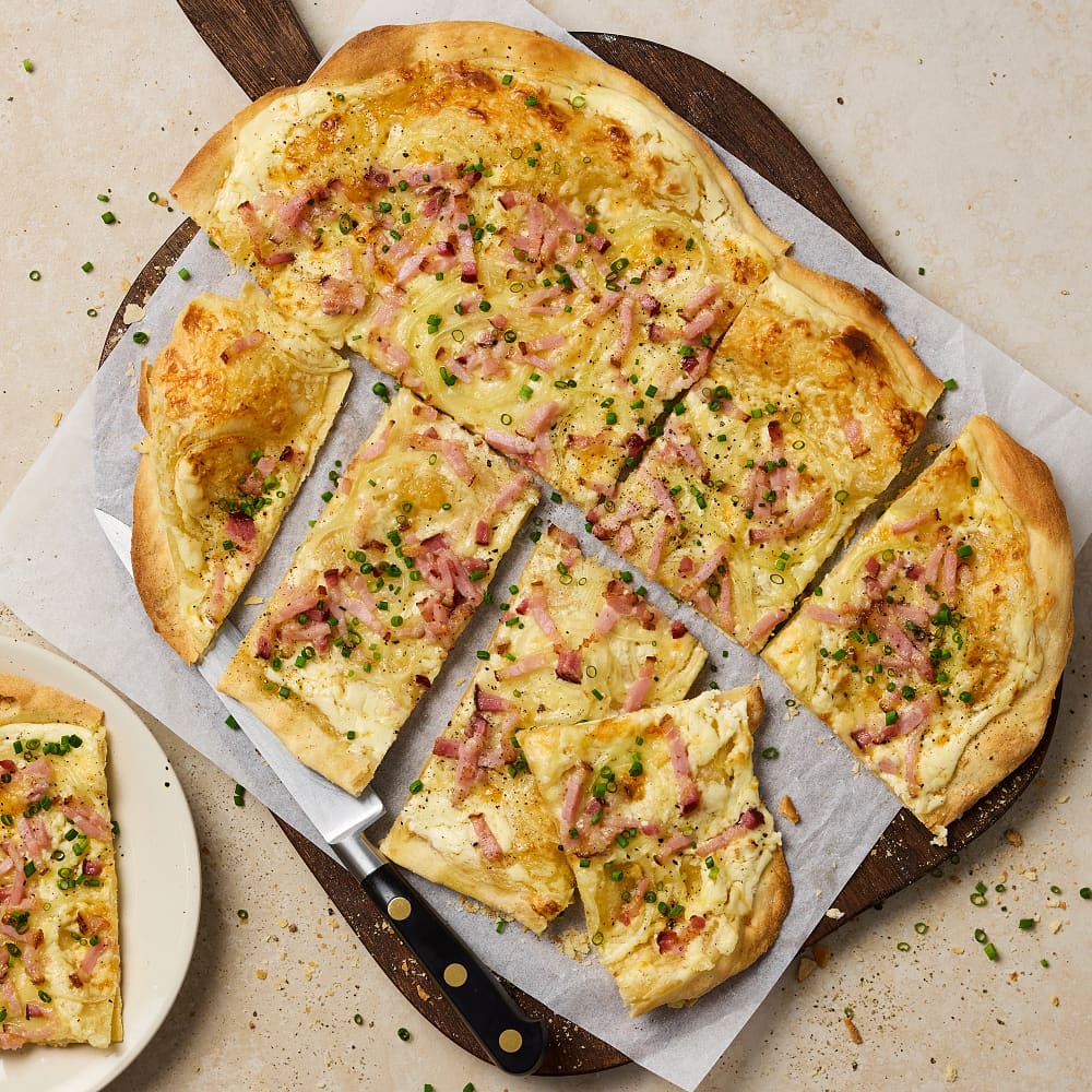 Flammkuchen - tysk pizza