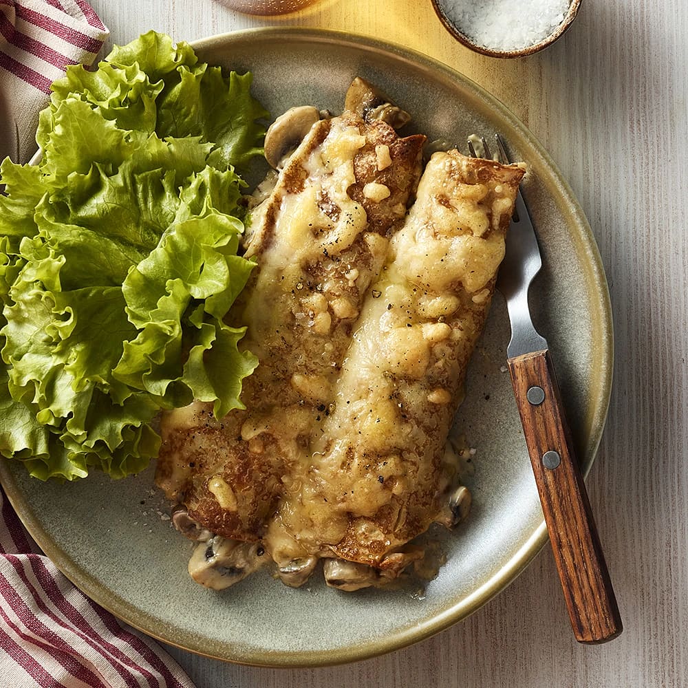 Svampcrêpes
