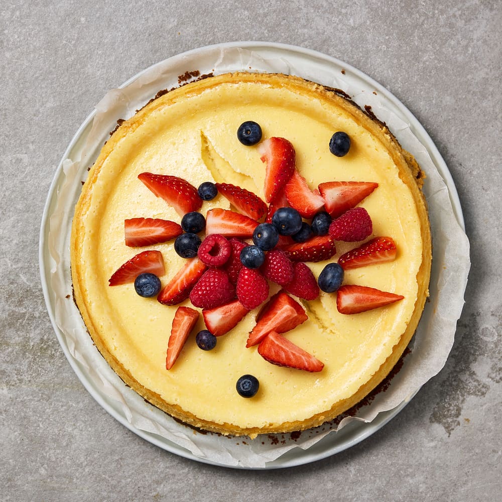 Vit chokladcheesecake