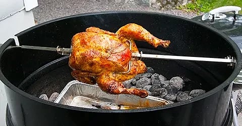 Rotissera kyckling - så gör du!