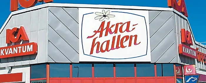 Åkrahallen butiken