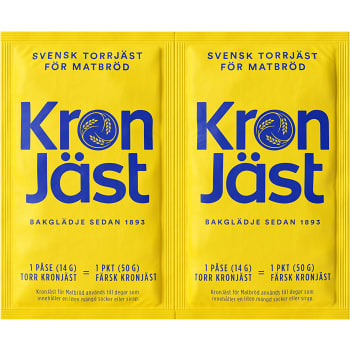 Torrjäst Matbröd 14g 2st Kronjäst