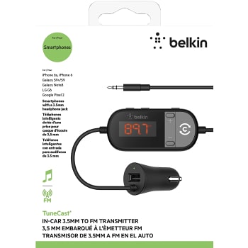FM-sändare/Laddanslutning Belkin