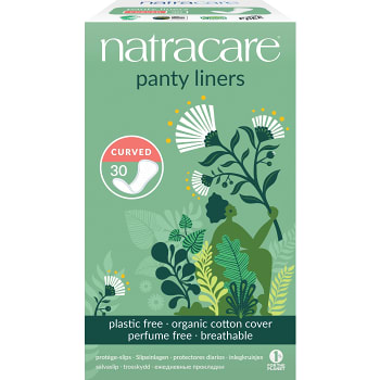 Trosskydd Natural Anatomisk 30-p Miljömärkt Natracare