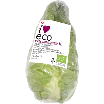 Spetskål Ekologisk ca 950g ICA I love eco