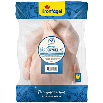 Gårdskyckling ca 1133g Kronfågel