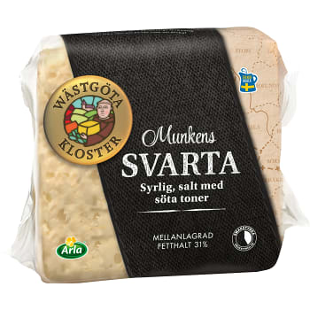 Munkens Svarta mellan 31% ca 800g Wästgöta Kloster