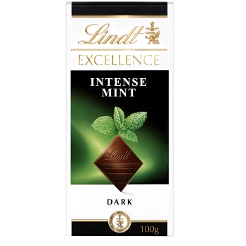 Chokladkaka Excellence Mint Mörk 100g Lindt