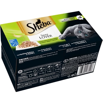 Kattmat Favorit lover mix 8-p Sheba