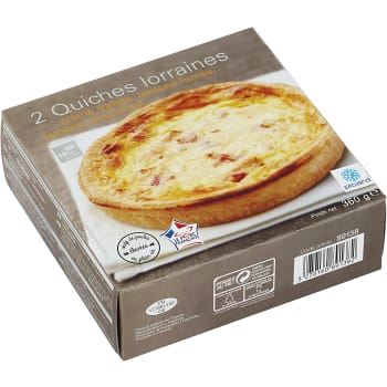 Paj Quiches Lorraine 360g 2-p Picard