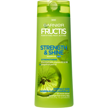 Schampo Strength & shine 2in1 Normalt hår 250ml Fructis