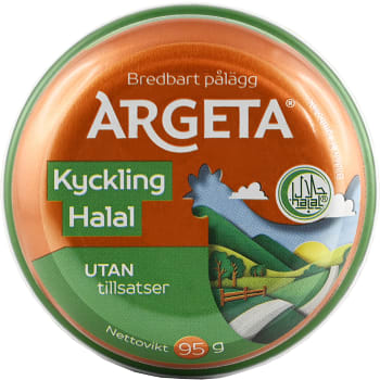 Kycklingpastej Halal 95g Argeta