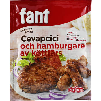 Fant Cevapcici & pljeskavice 40g Podravka