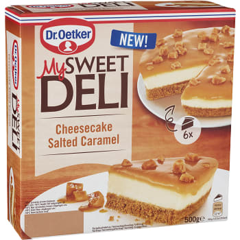 Cheesecake Salted Caramel Fryst 500g Dr.Oetker
