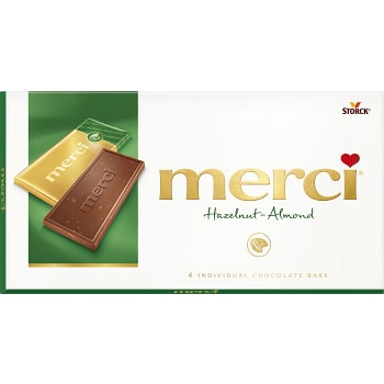 Choklad Hasselnöt Mandel 100g Merci