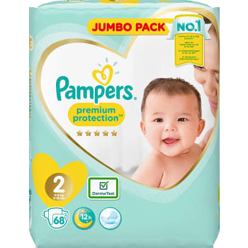 Blöjor 4-8kg 68-p Pampers