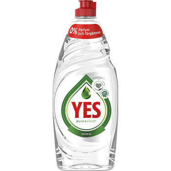 Diskmedel Parfymfri 650ml Miljömärkt YES