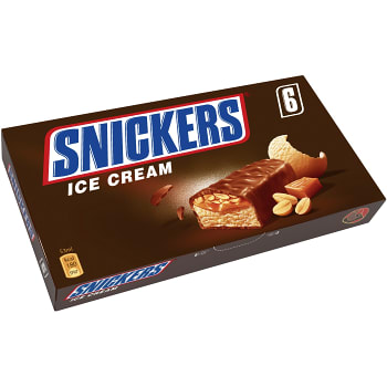 Glass Snickers 318ml 6-p Mars