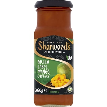 Green label Mango chutney 360g Sharwoods