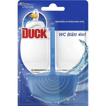 Toalettrengöring WC blått Doftblock 40g Duck