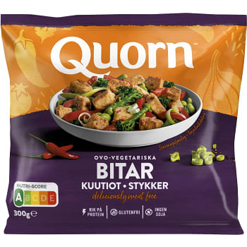 Vegetariska bitar Fryst 300g Quorn