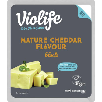Cheddar Mjölkfri 400g Violife