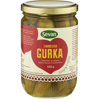 Inlagd Gurka 600g Sevan