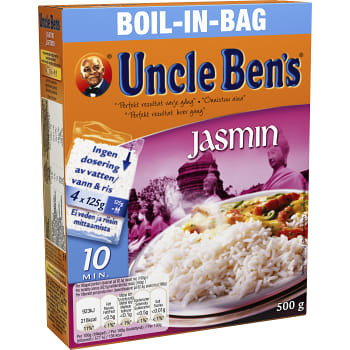 Boil in bag Jasminris 500g Uncle Bens
