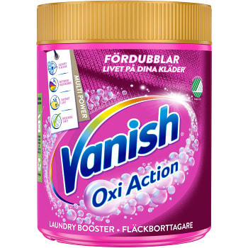 Fläckborttagning Pulver Color 470g Miljömärkt Vanish